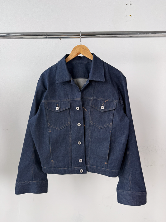 Mid Wash Trucker Jacket - M