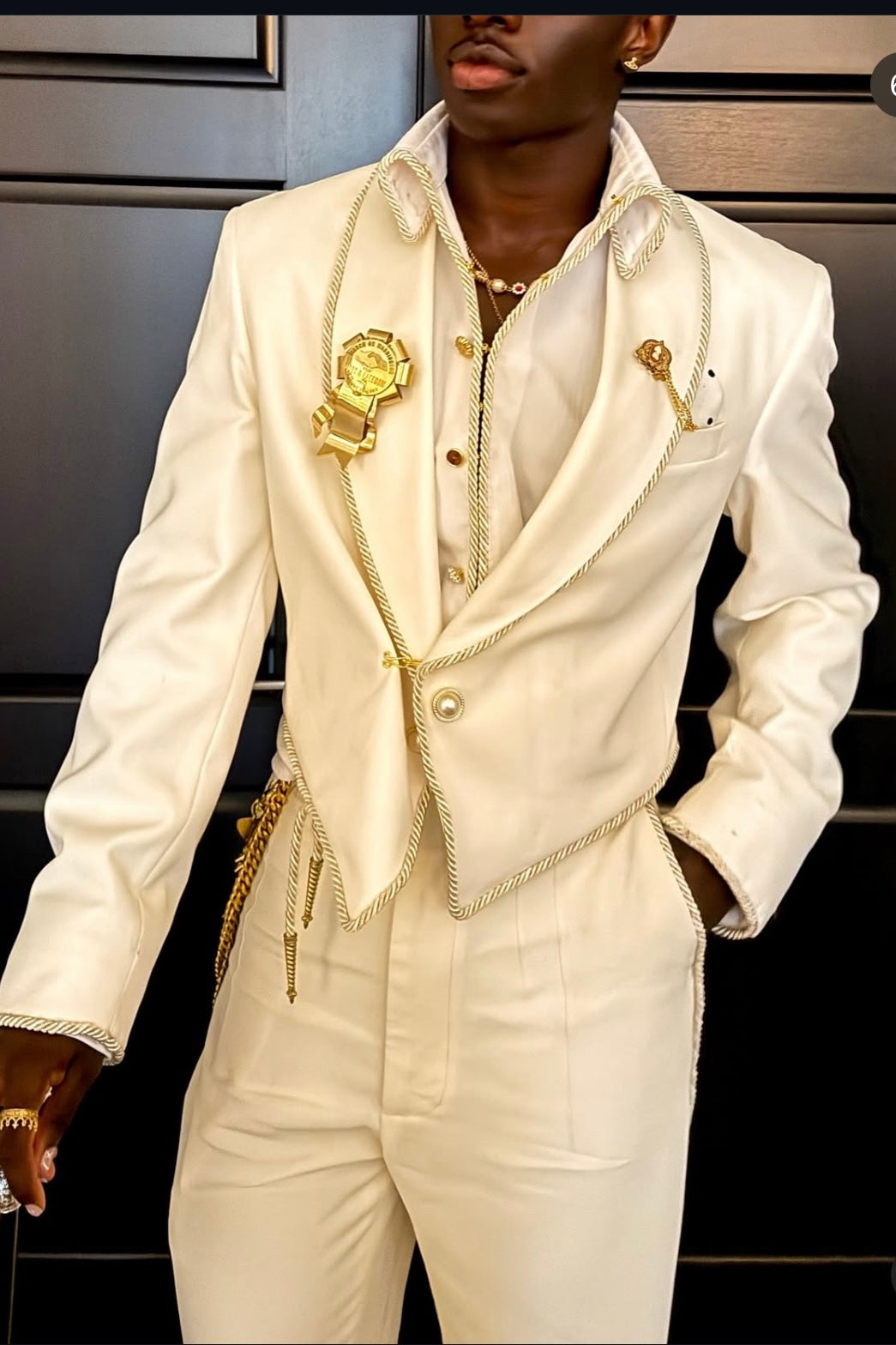 Mess Jacket - Ivory