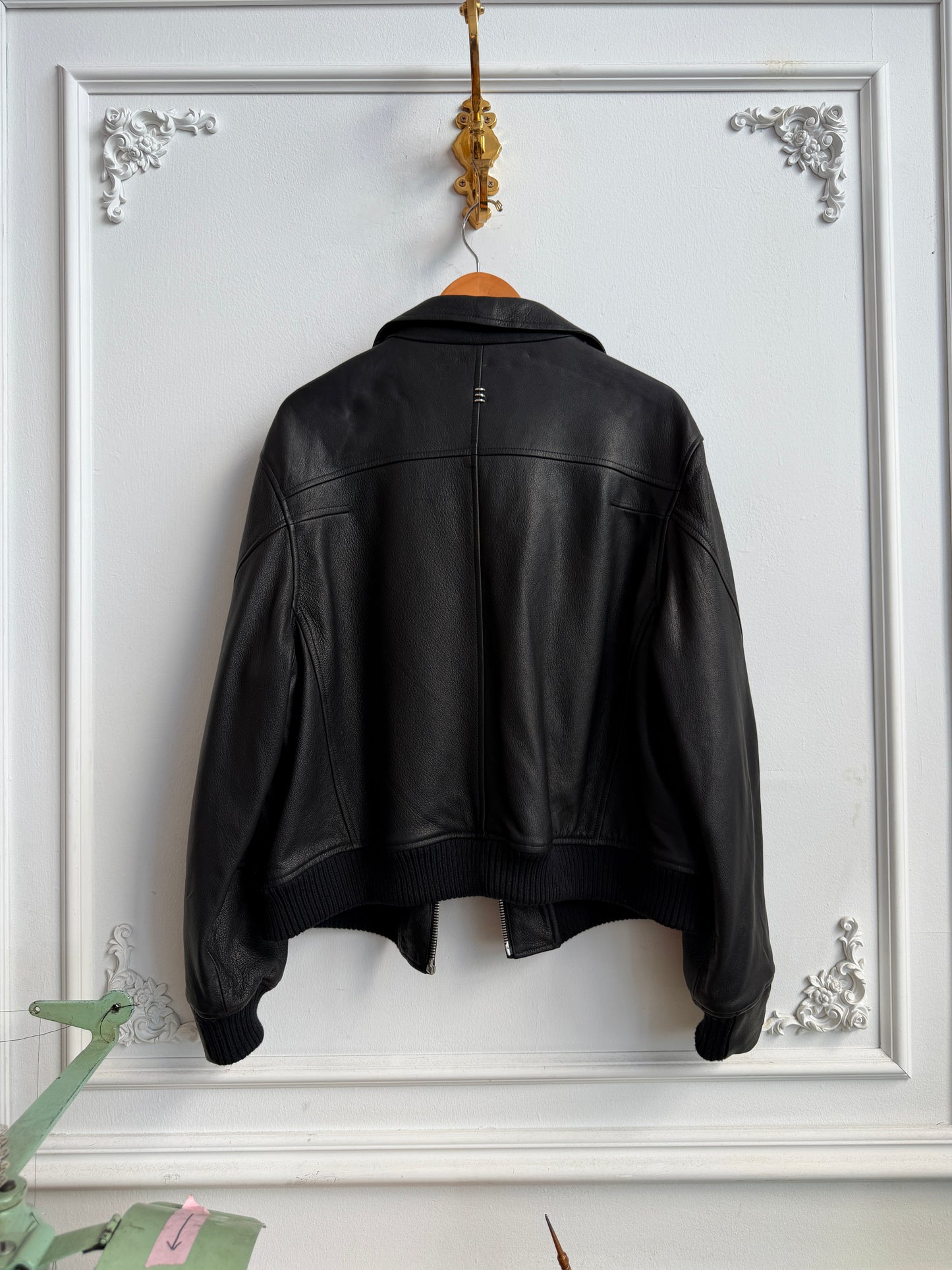 Leather Ricky Jacket Black - M, XL & XXL