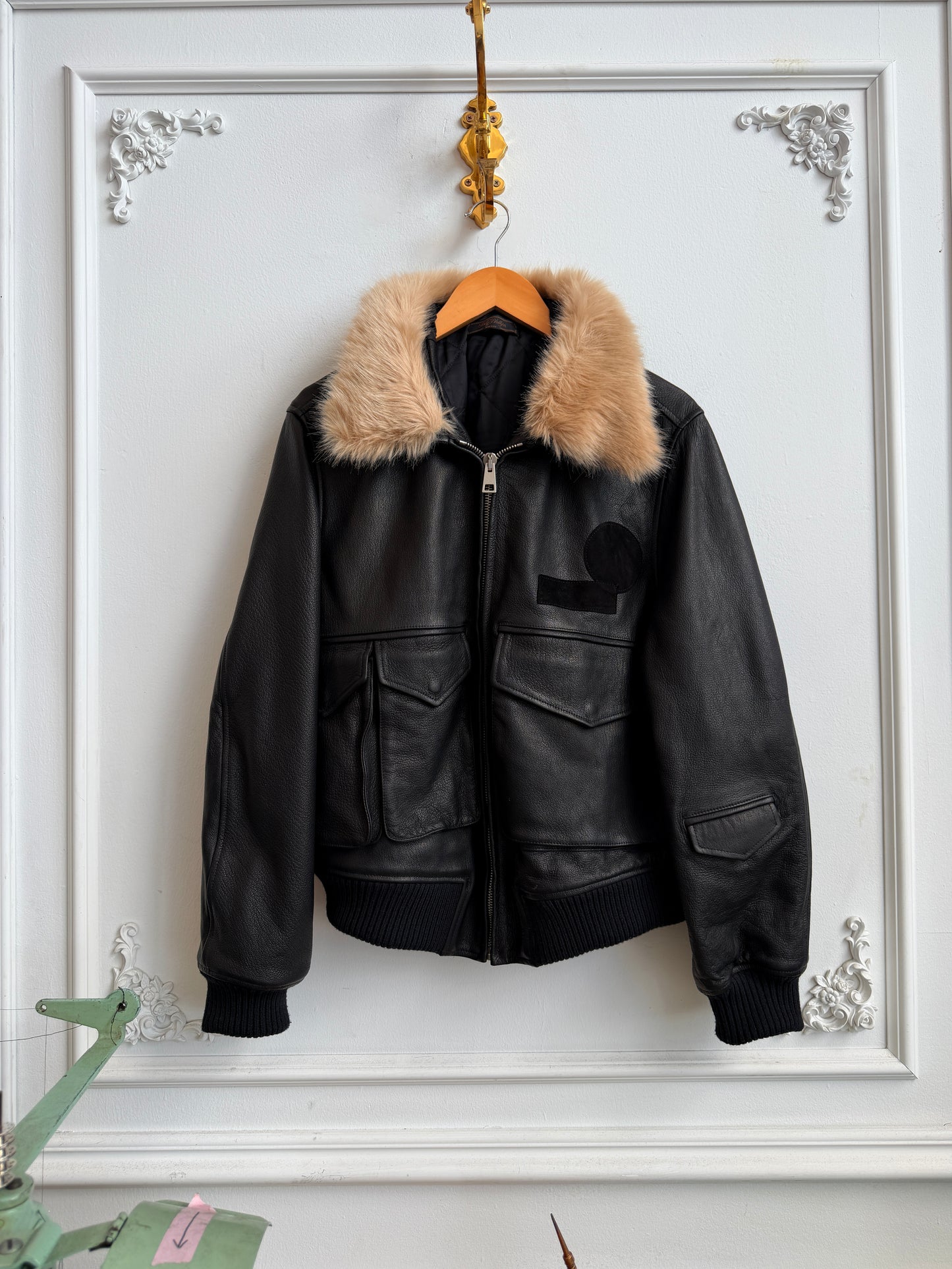 Leather Ricky Jacket Black - M, XL & XXL