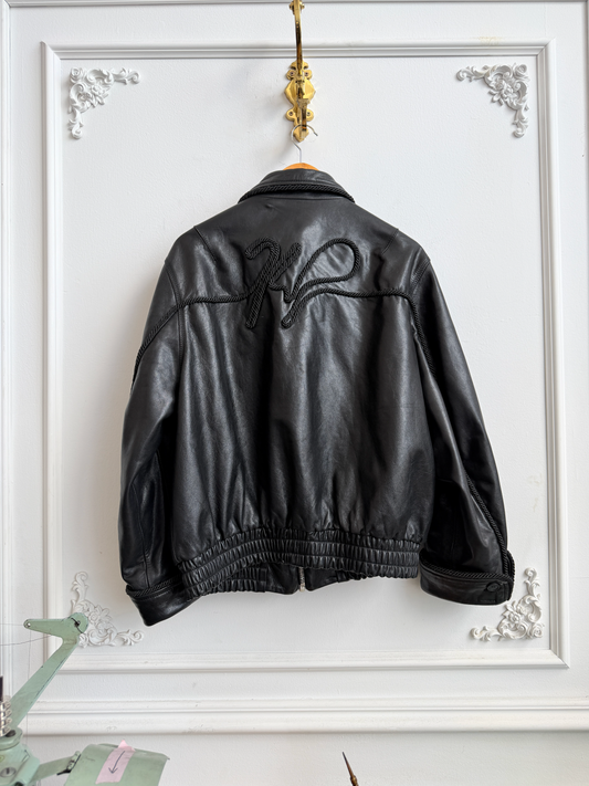 Leather Lasso Jacket Black - S, XL, XXL