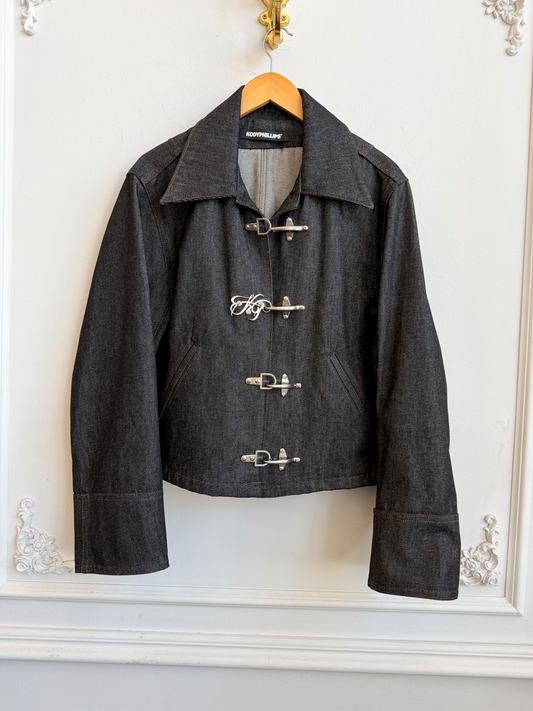 Black Selv. Fireman Jacket - L