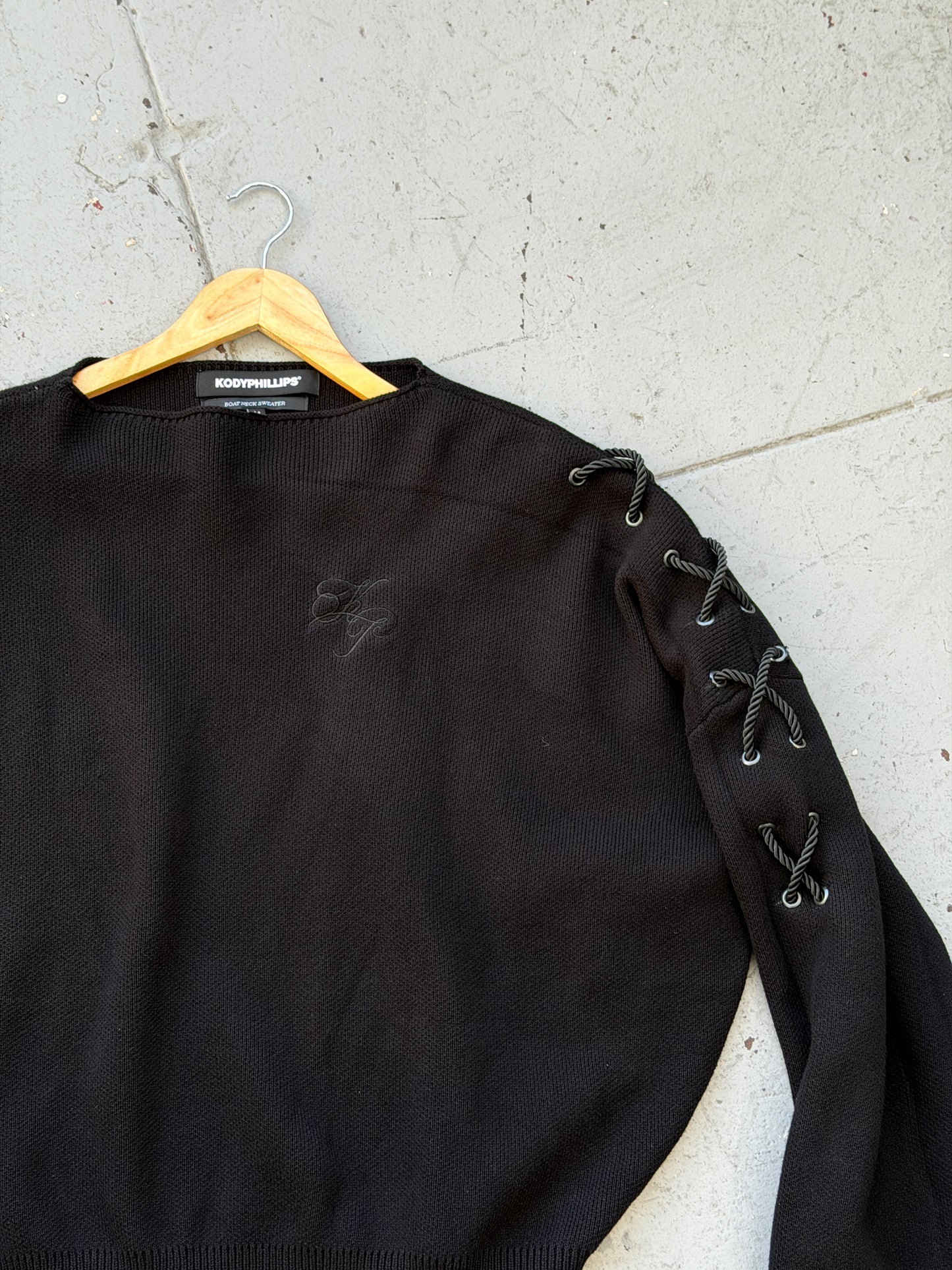 Lasso Sweater- Black