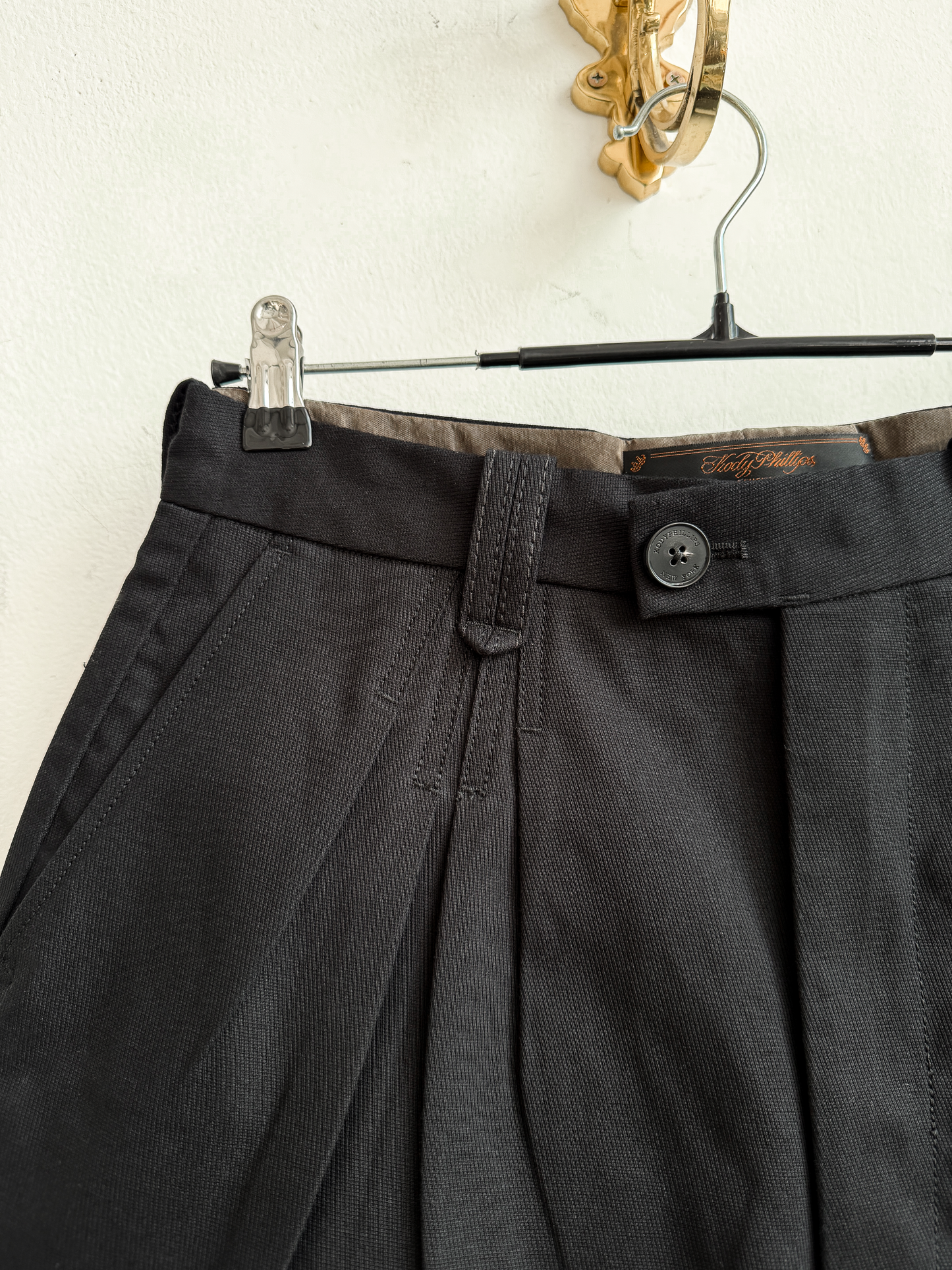 Pleated Shorts Yorkshire Twill  - 31