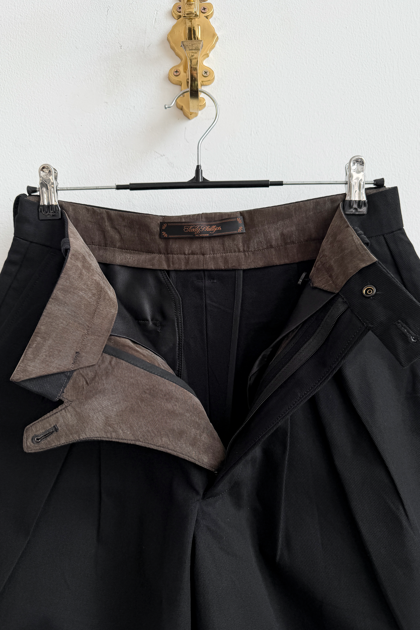 Pleated Shorts Yorkshire Twill  - 31