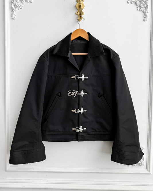 Fireman Coach Jacket Calvary/Pony Hair-M