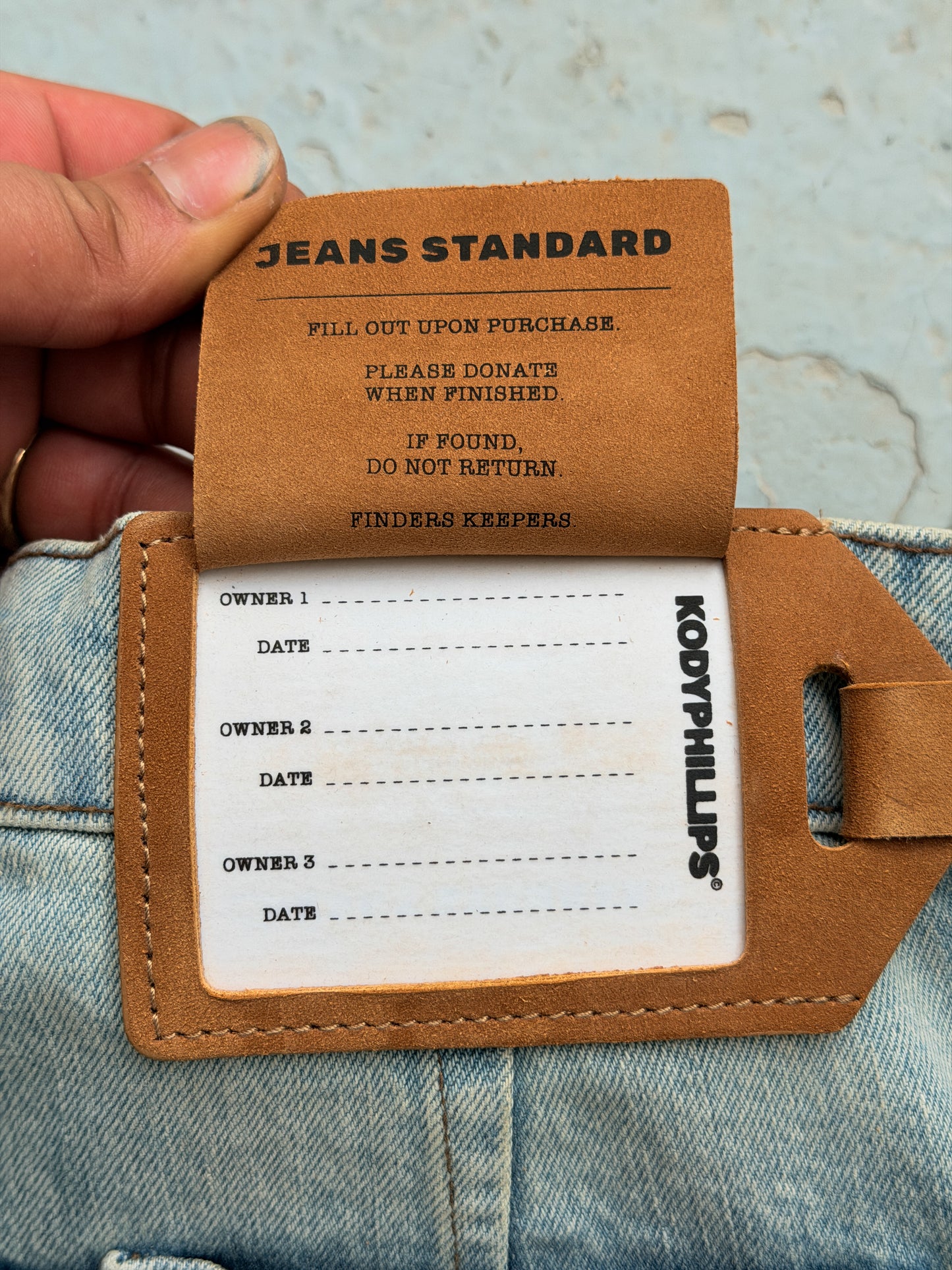 Traveler Jeans - Clean Blue
