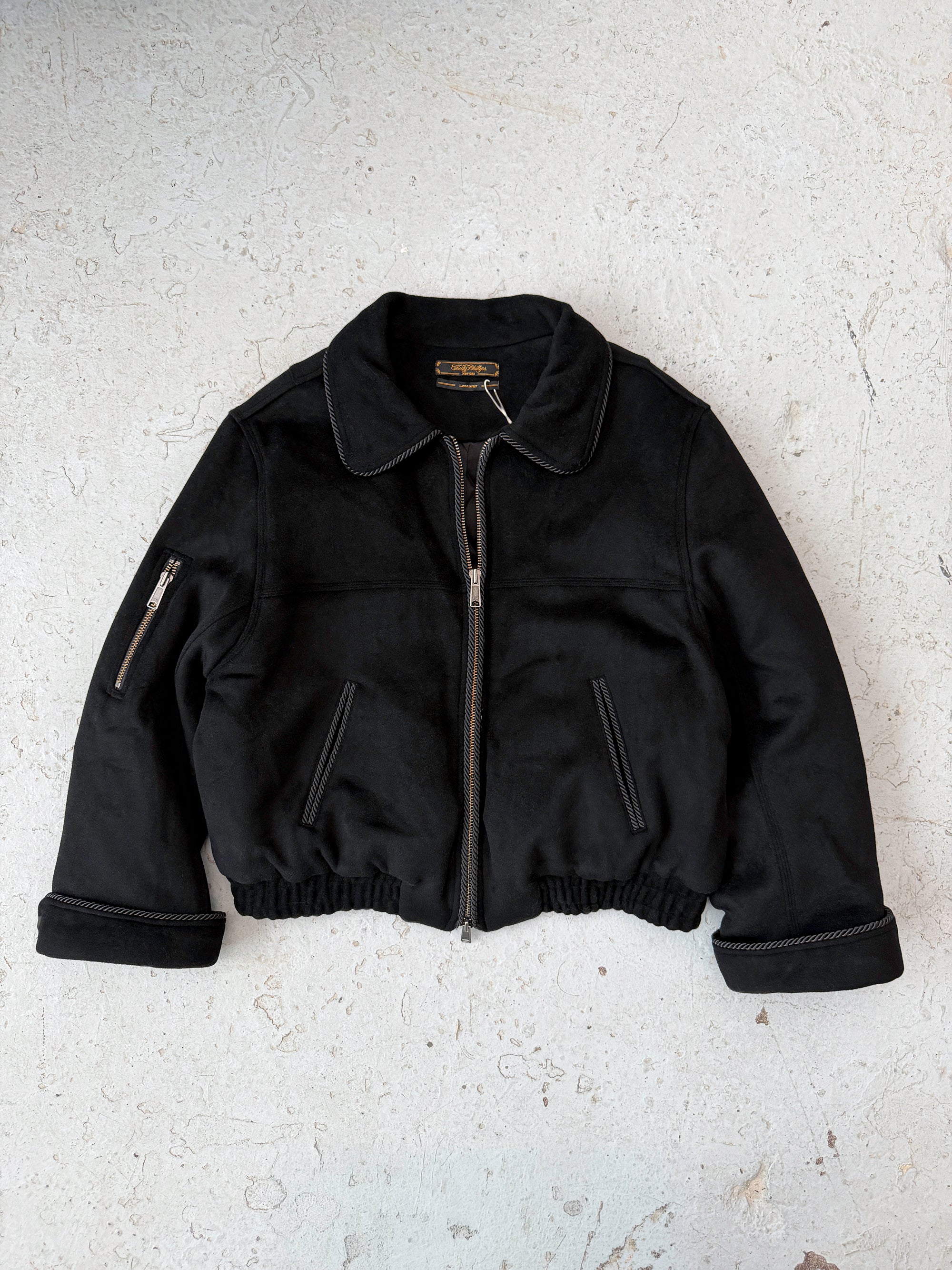 Wool Lasso Jacket-Black [L,XL,XXL]