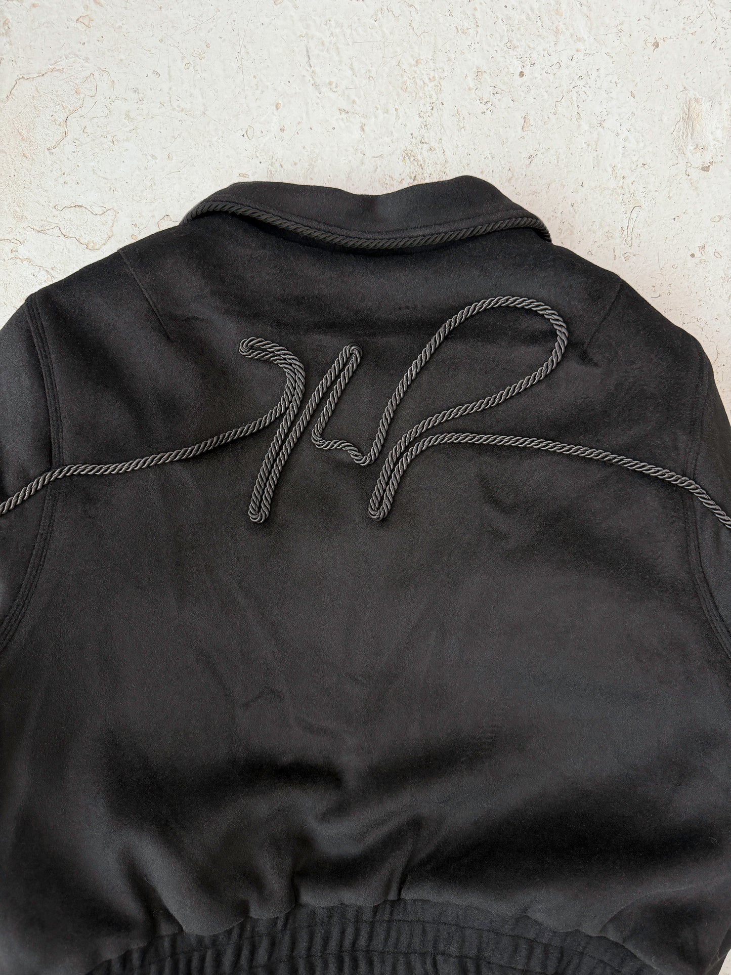 Wool Lasso Jacket-Black [L,XL,XXL]