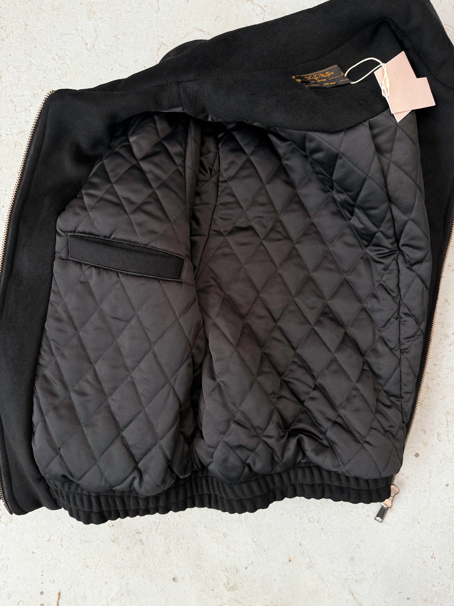 Wool Lasso Jacket-Black [L,XL,XXL]