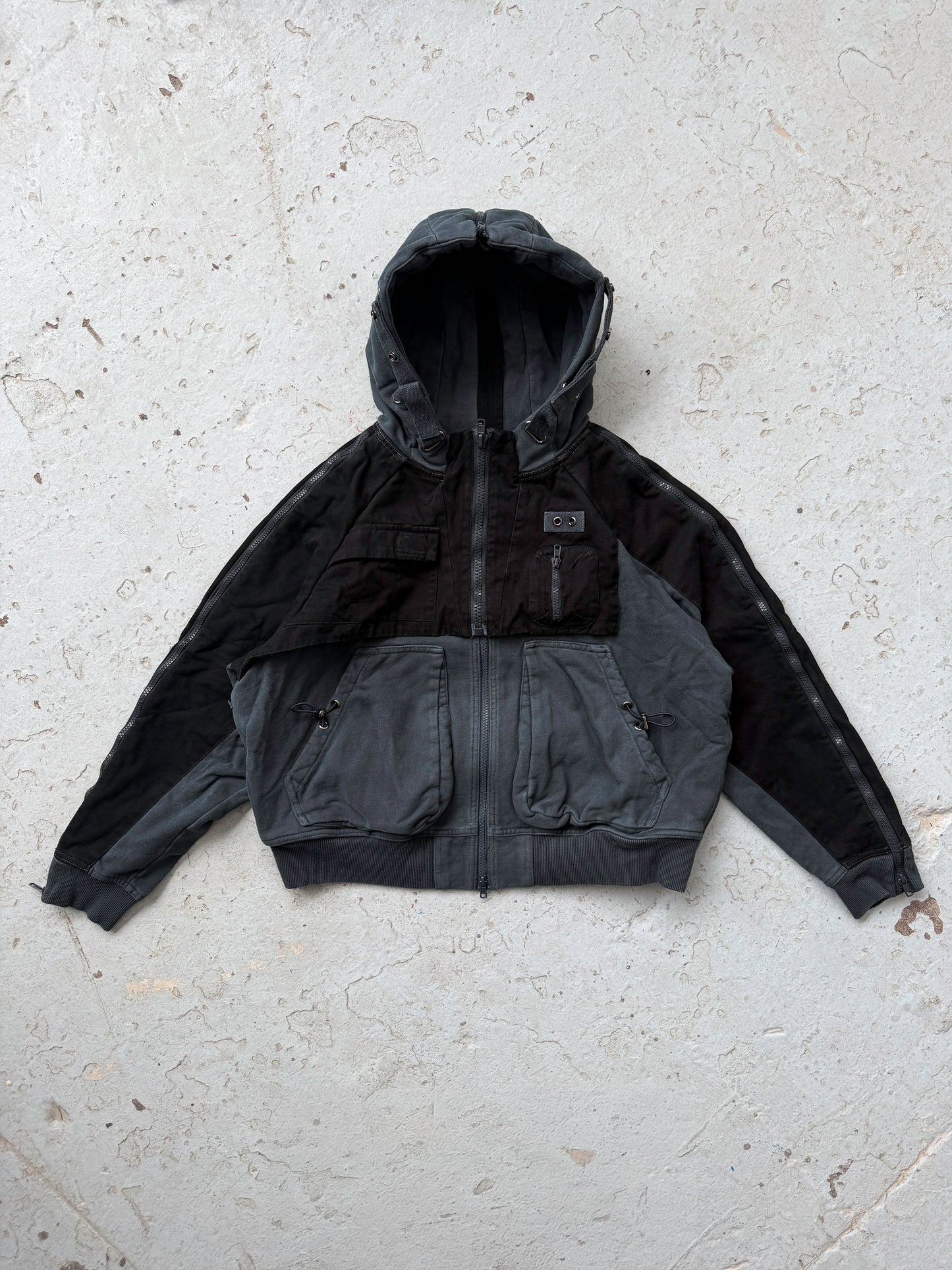 KP2144 Pilot Hoodie Navy/Black- S