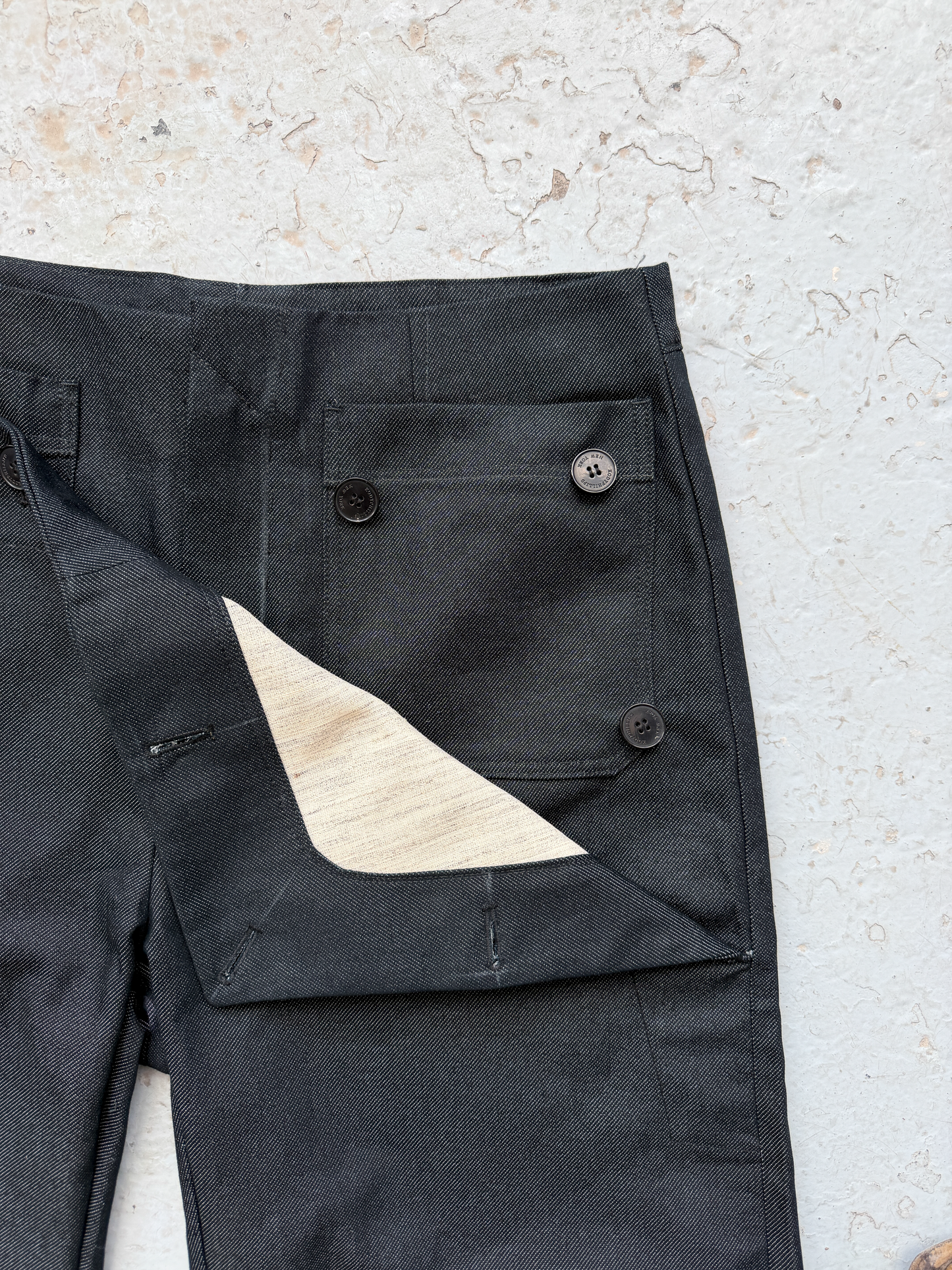 Mule Pants Navy- 32