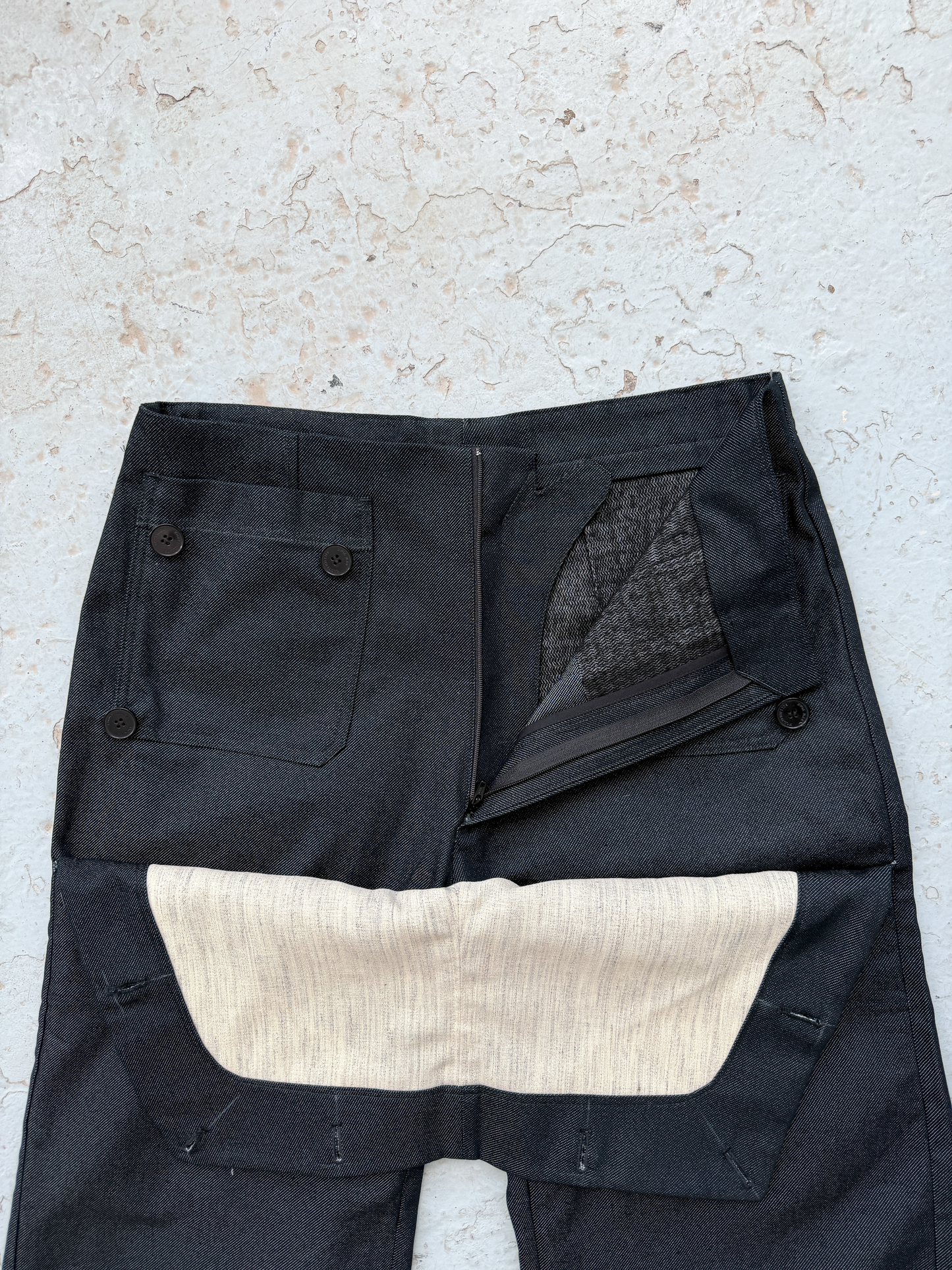Mule Pants Navy- 32