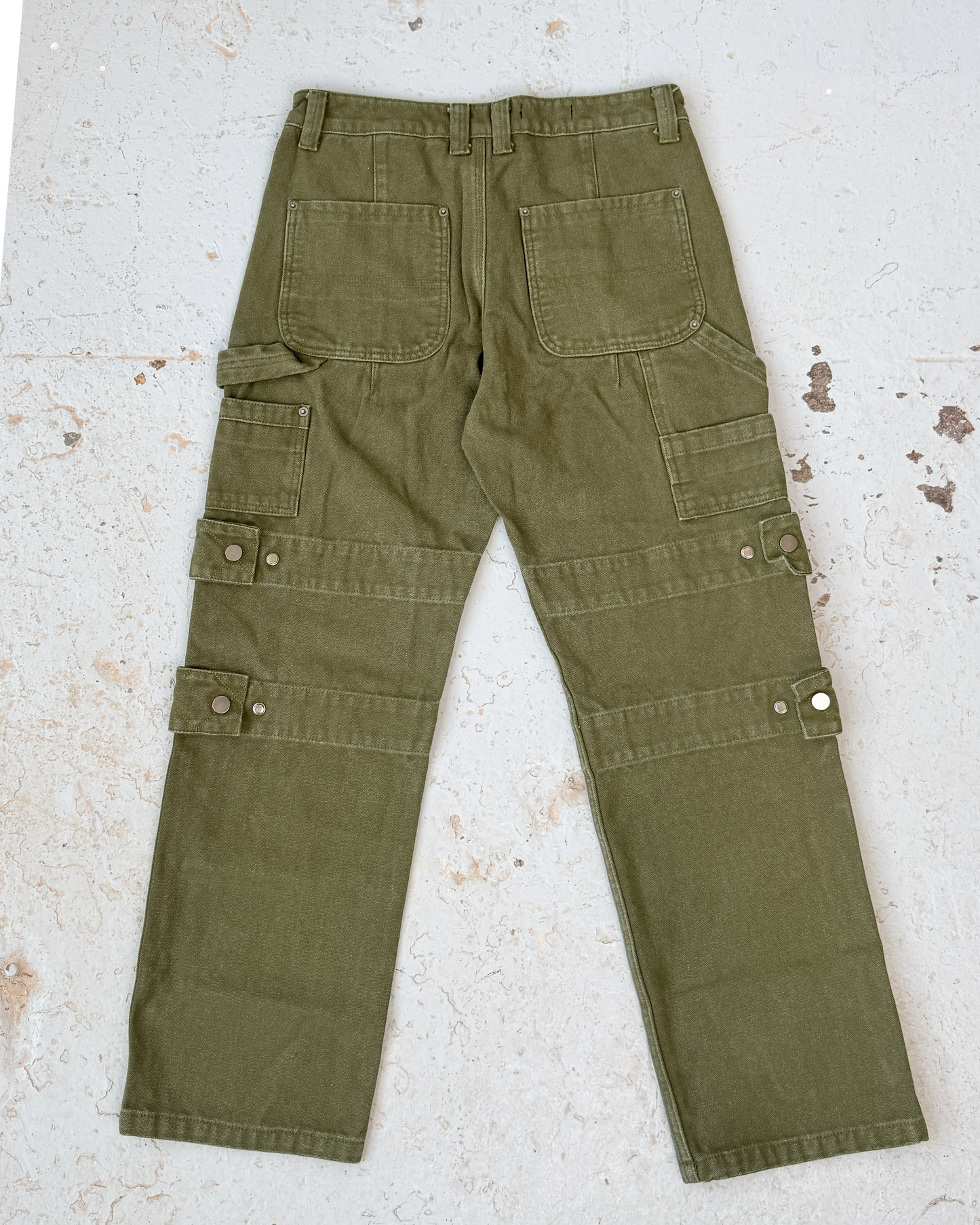 Double Knees Green- 34