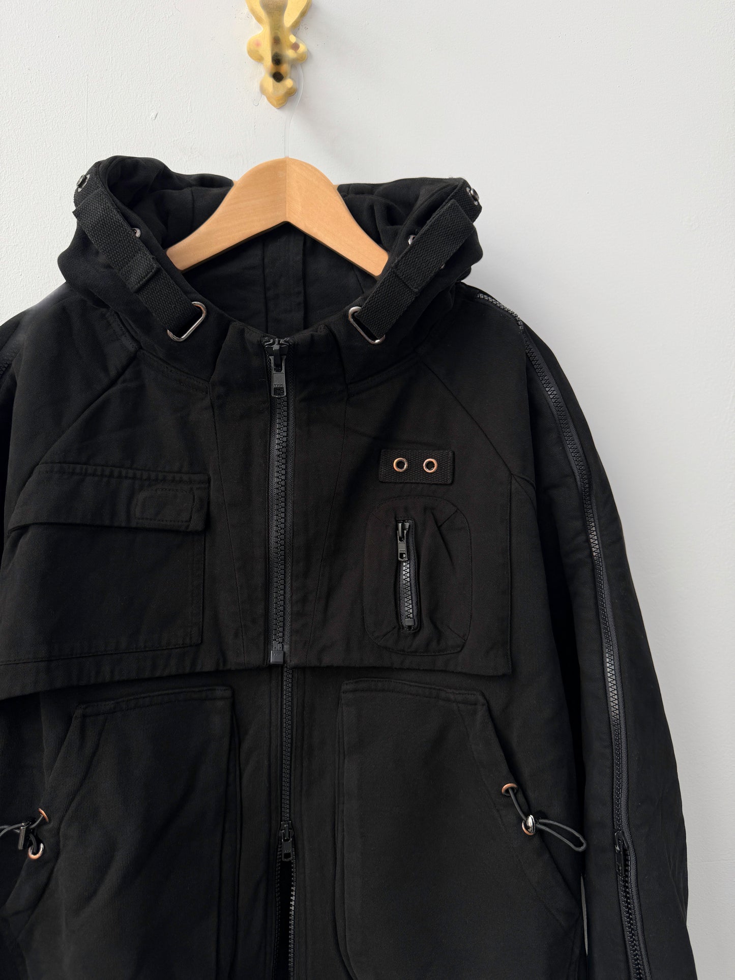 KP2144 Pilot Hoodie ONYX BLACK- S,M,XXL
