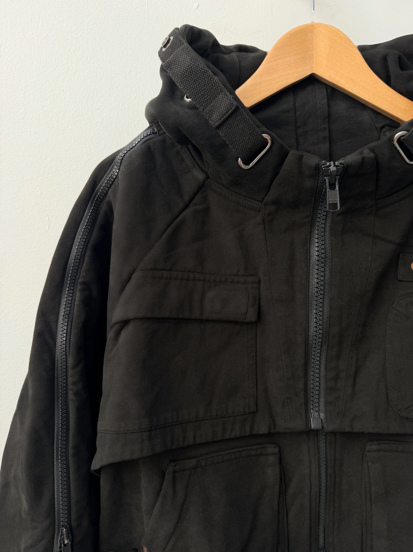 KP2144 Pilot Hoodie ONYX BLACK- S,M,XXL