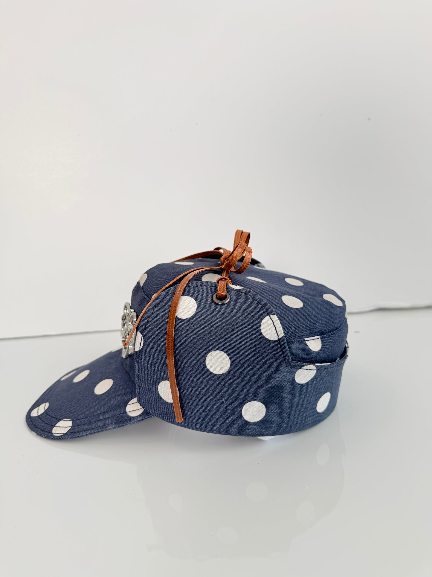 CADET CAP-POLKA DOT