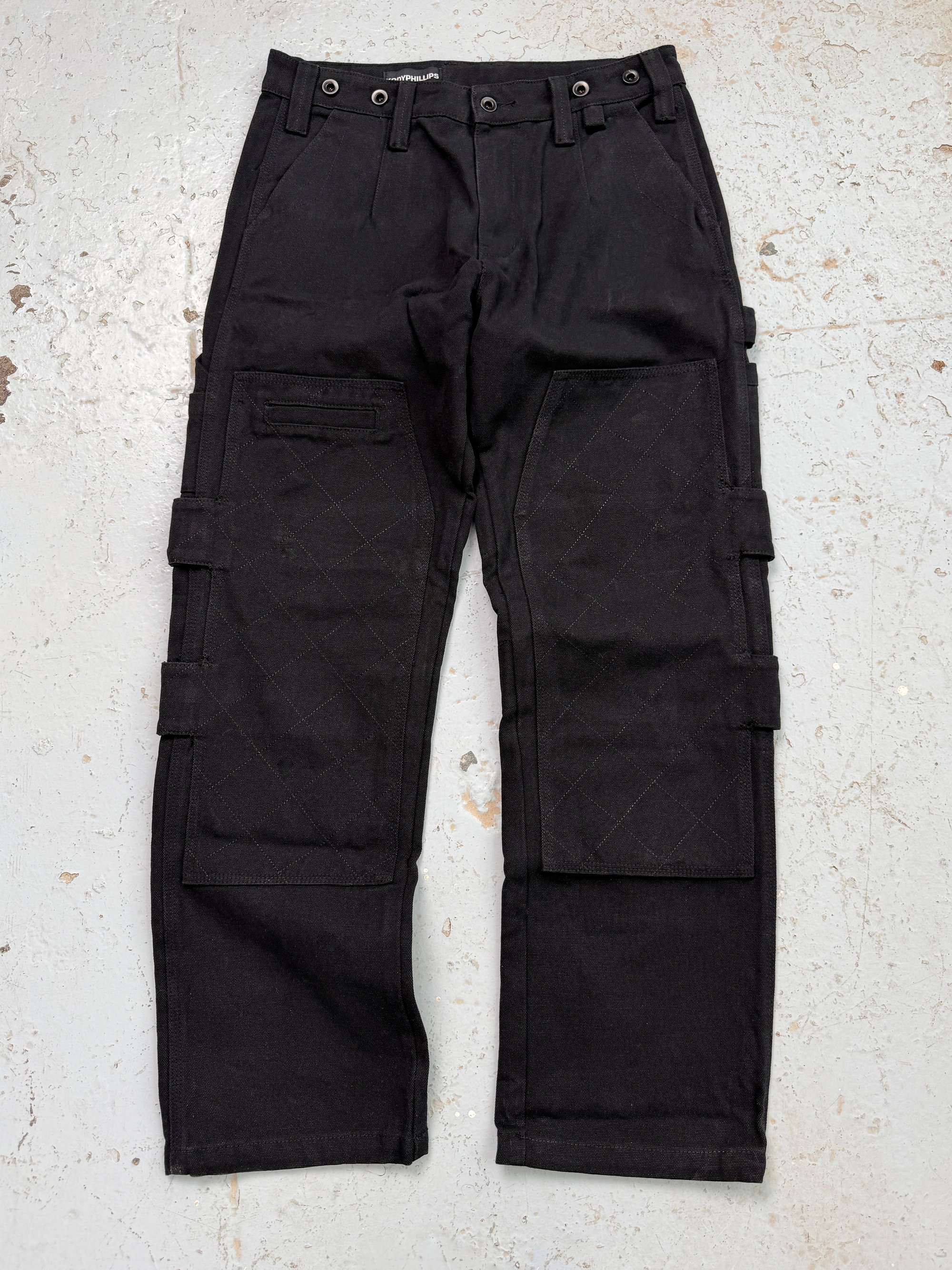 Double Knees Black- 34