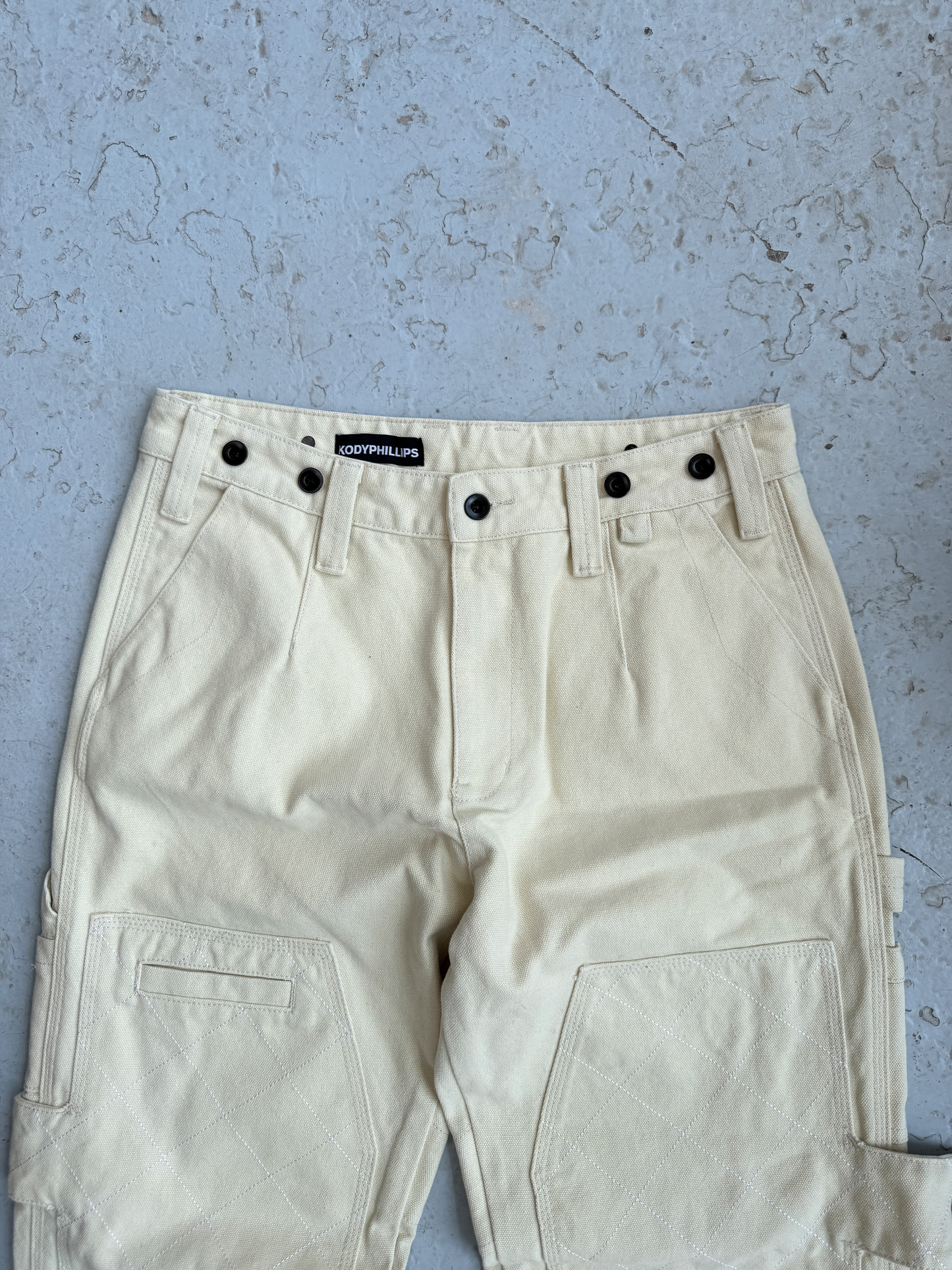 Double Knees Ivory-34