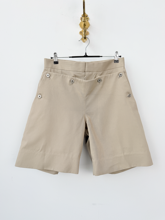 Mule Shorts Ivory-31