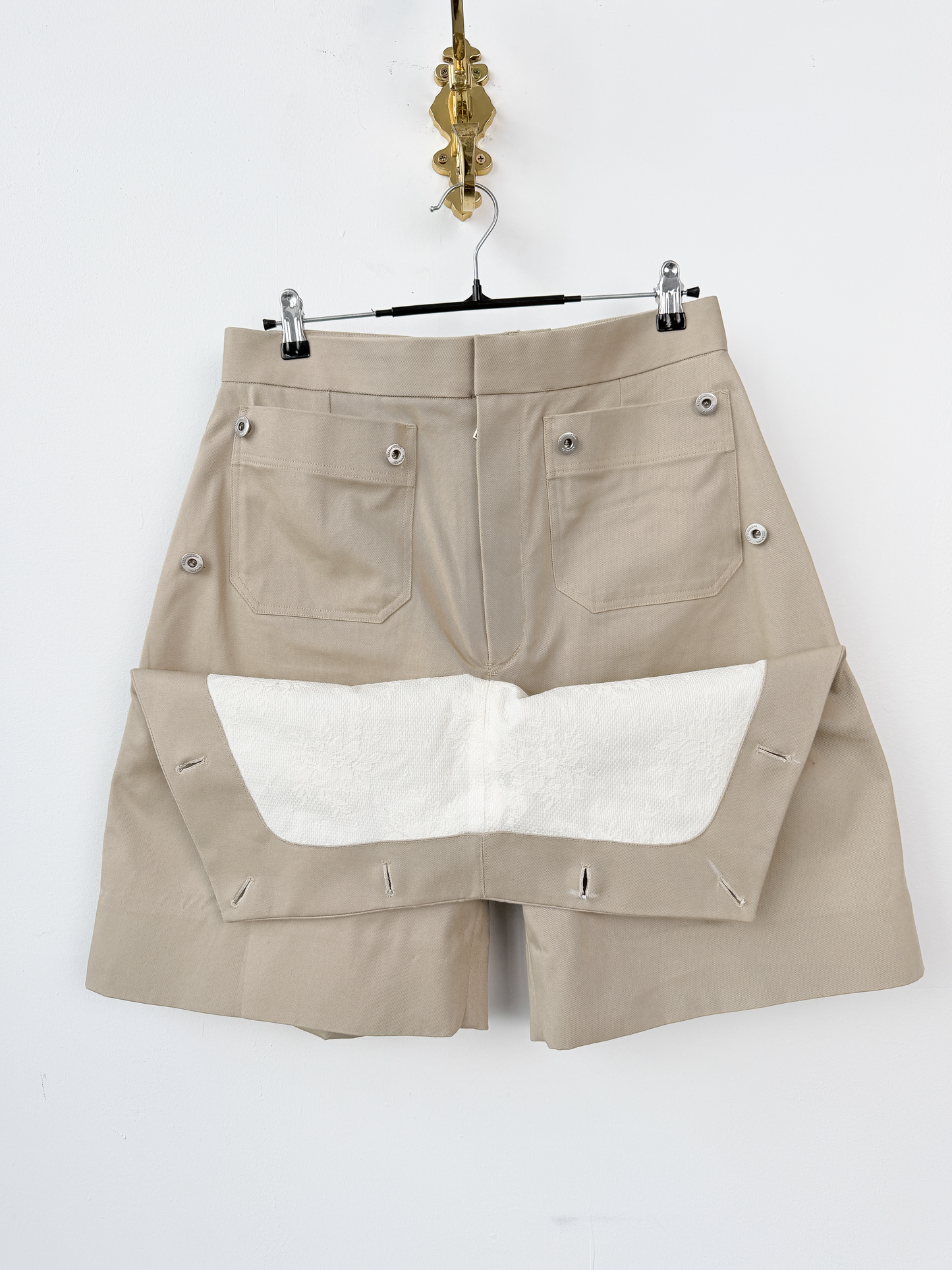 Mule Shorts Ivory-31