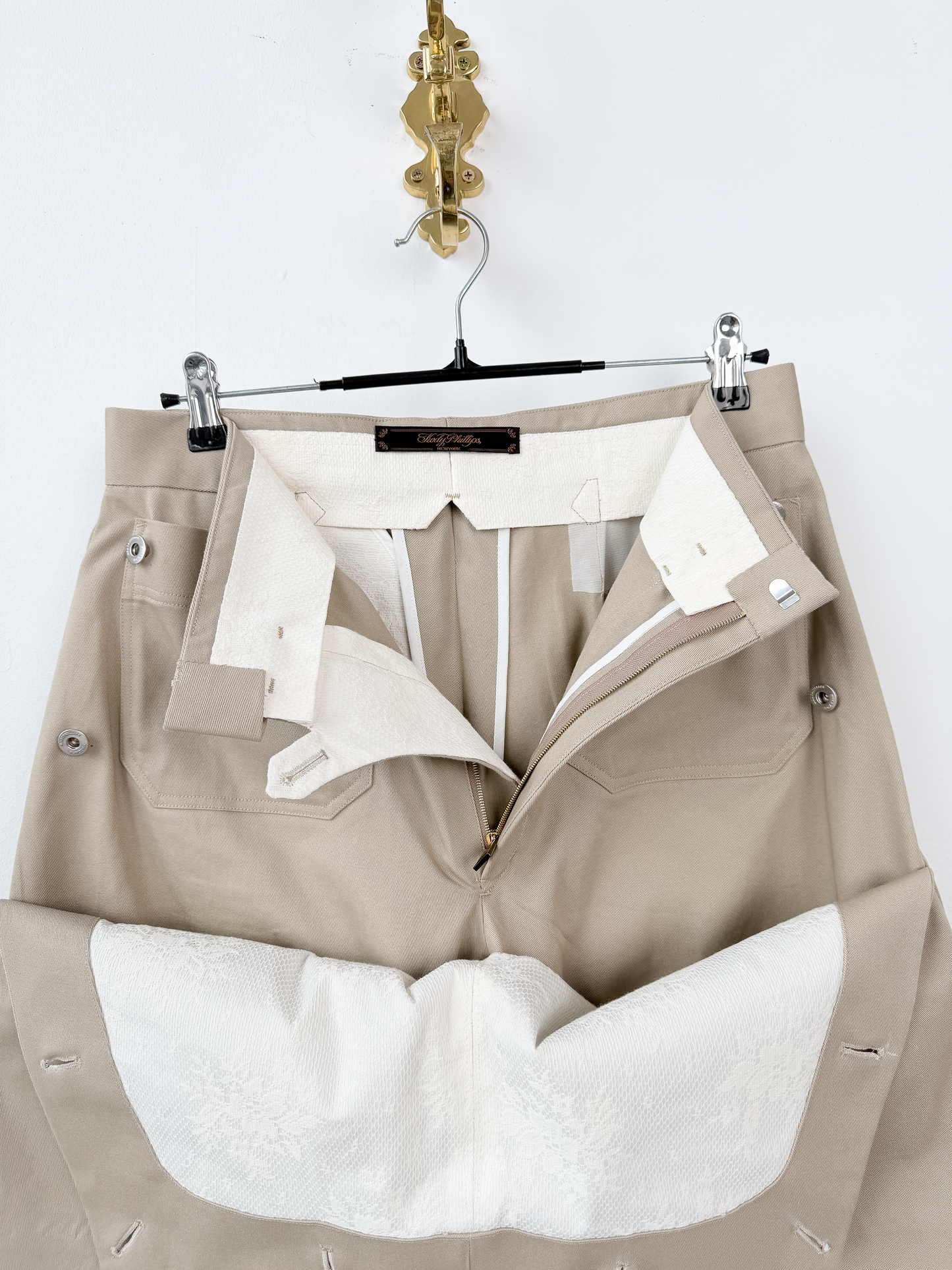 Mule Shorts Ivory-31