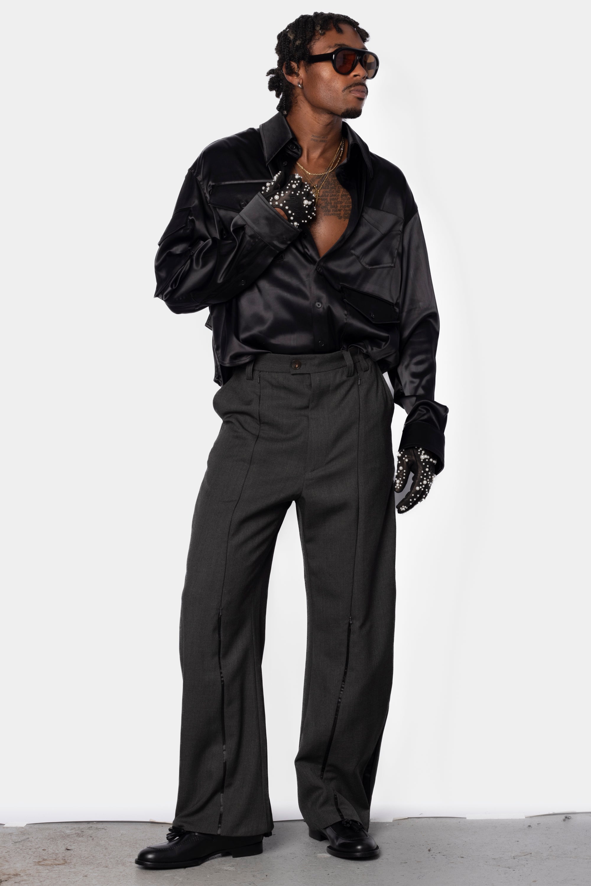 Zipper Pants- Soot – kodyphillips.com