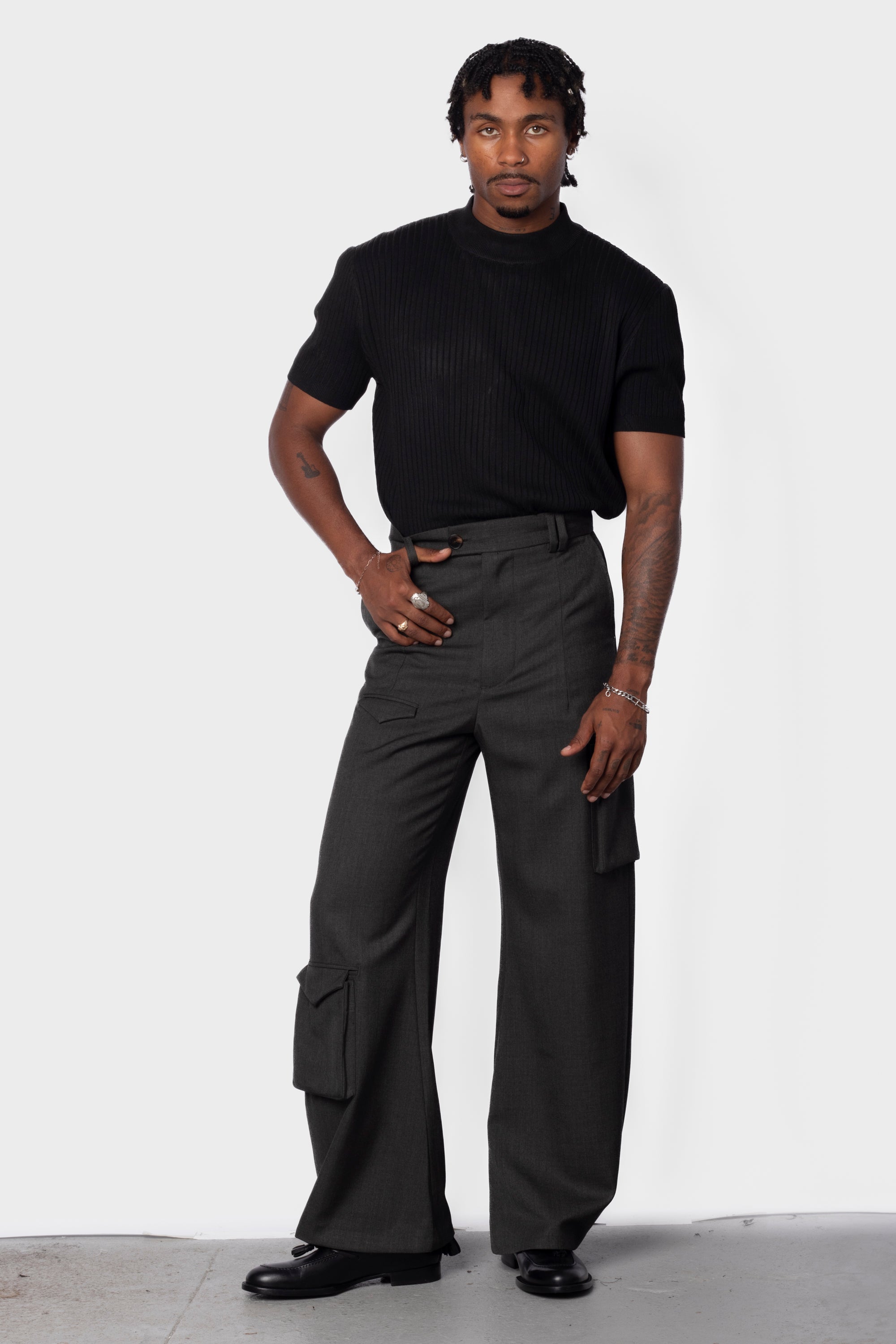 CARGO SLACKS - BLACK – kodyphillips.com