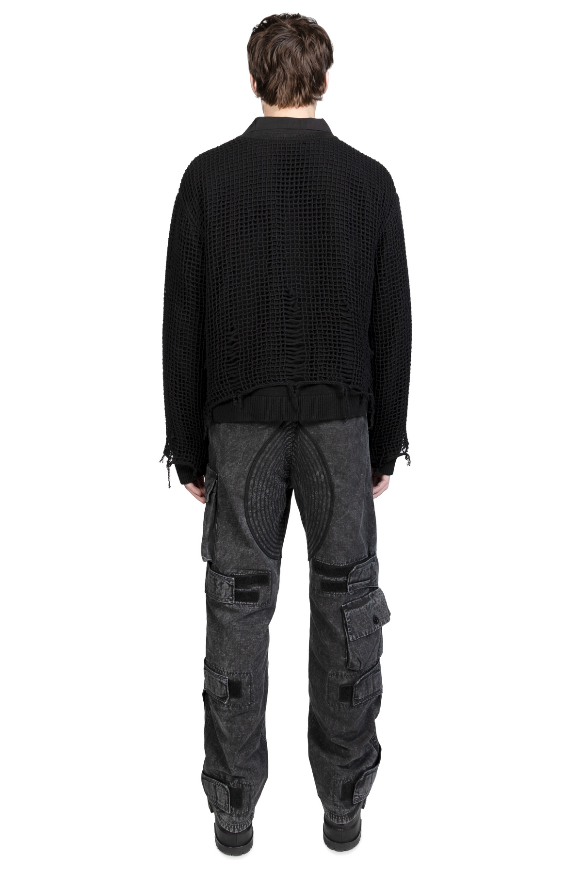 Hd Twill Cargo Pant Washed Black, Buy Online