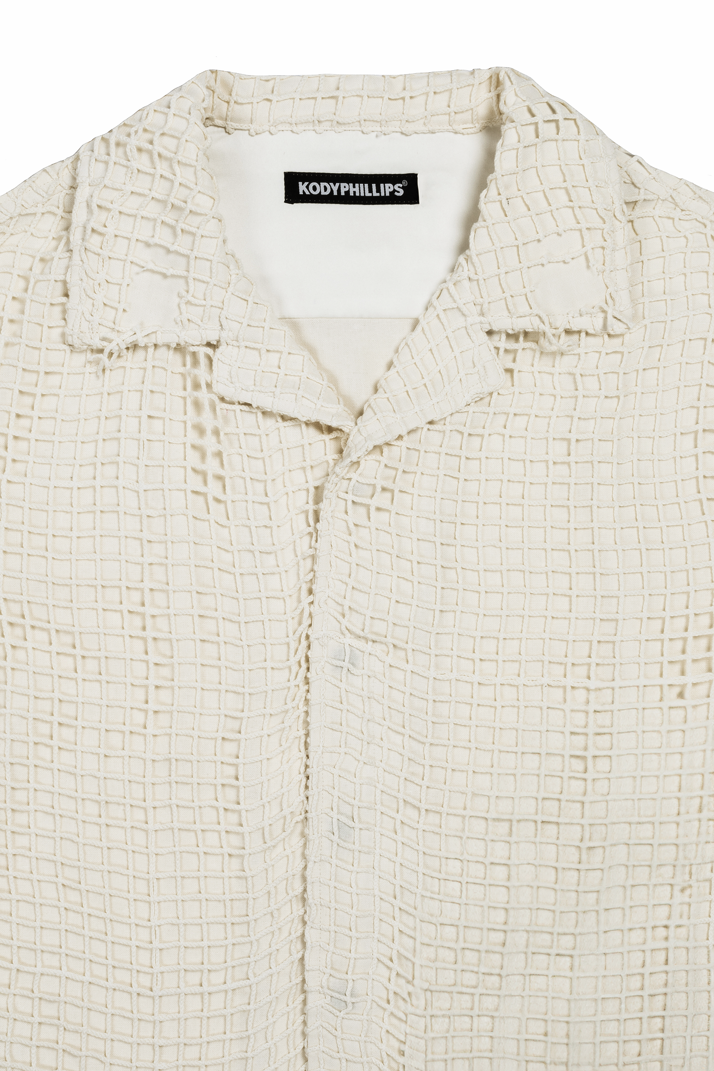 Netted Shirt- IVORY