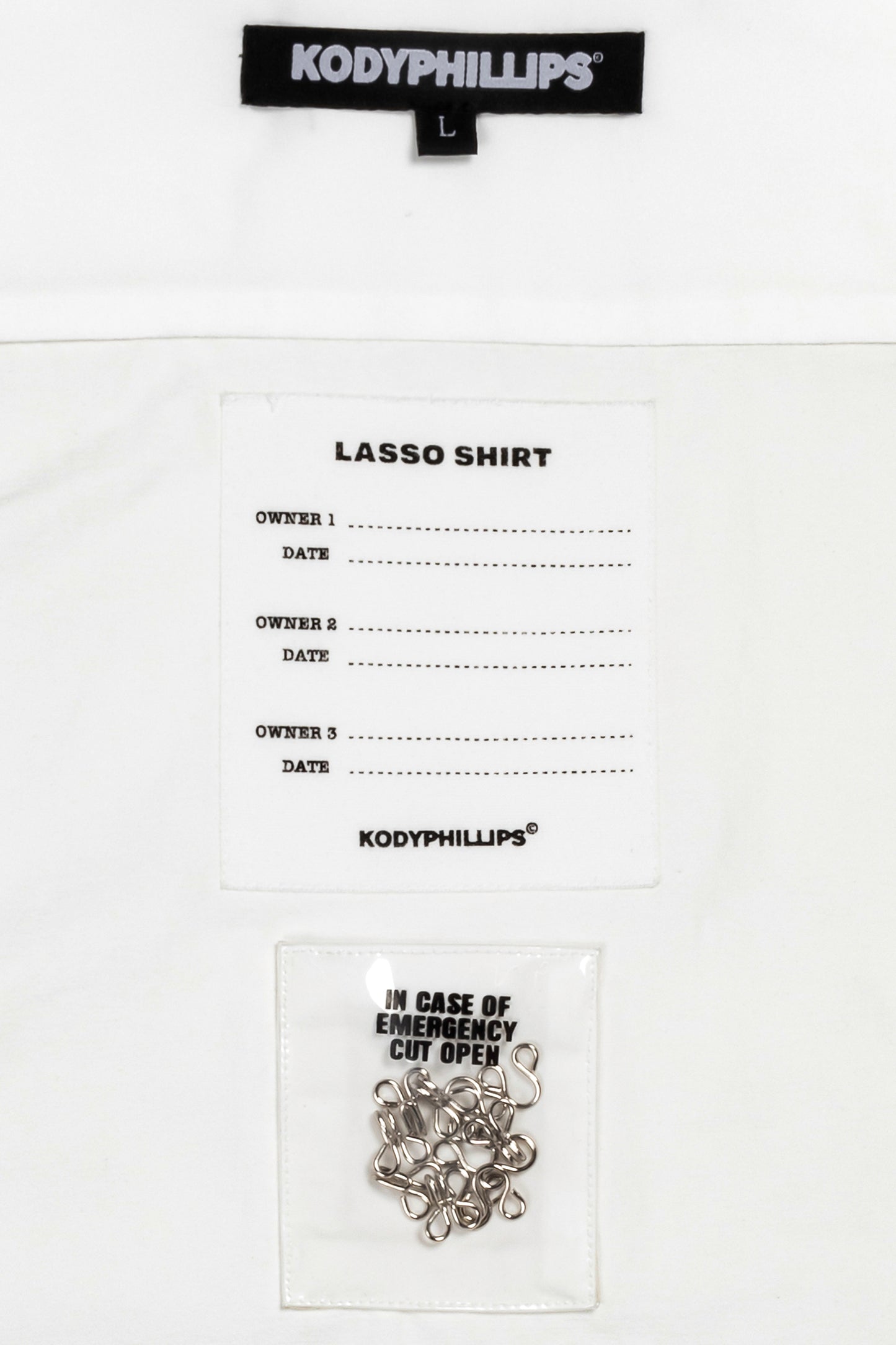 Lasso Shirt- CLASSIC WHITE