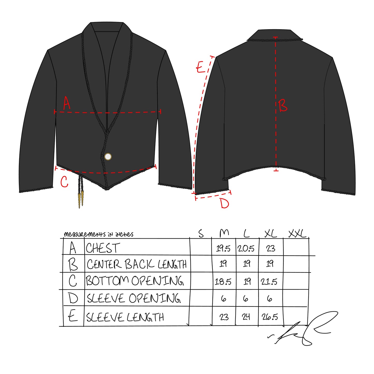 Mess Jacket - Black