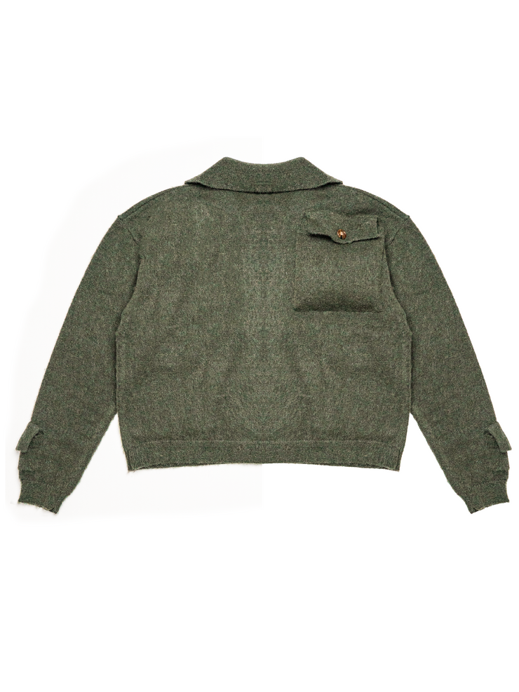 Mohair Cardigan GREEN