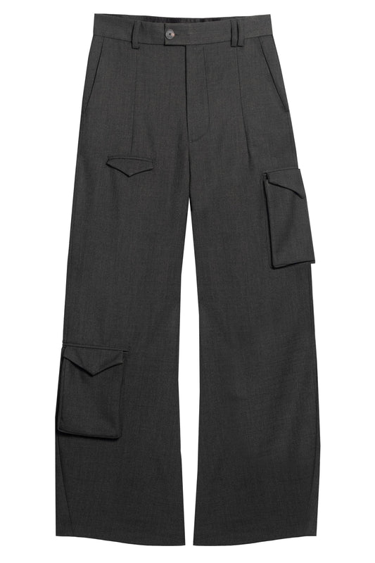 CARGO SLACKS - SOOT