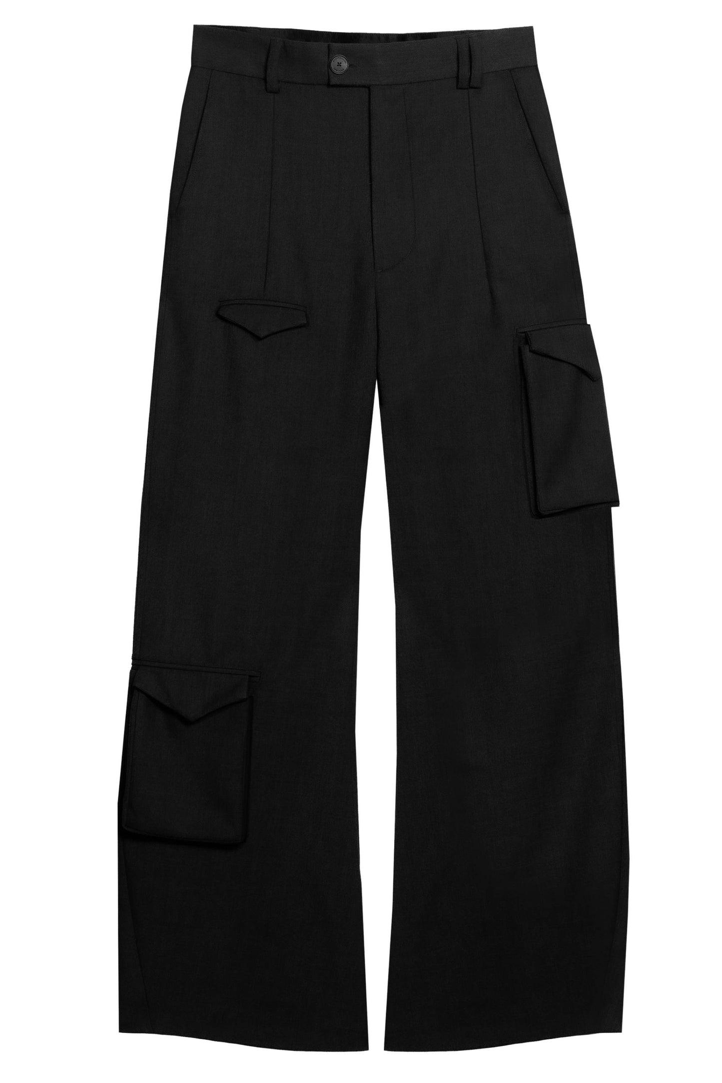 CARGO SLACKS - BLACK