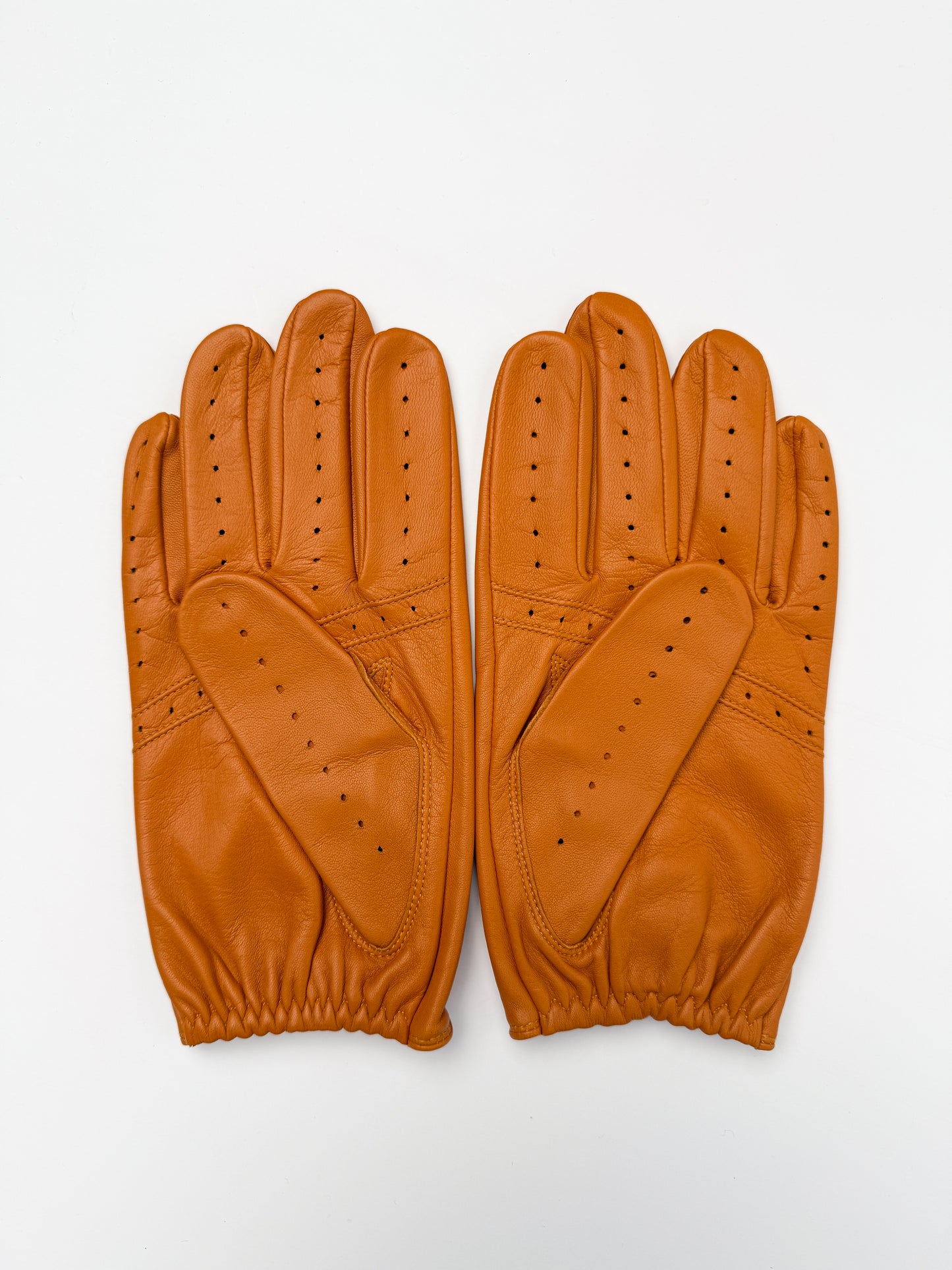 Driving Gloves- Tangerine