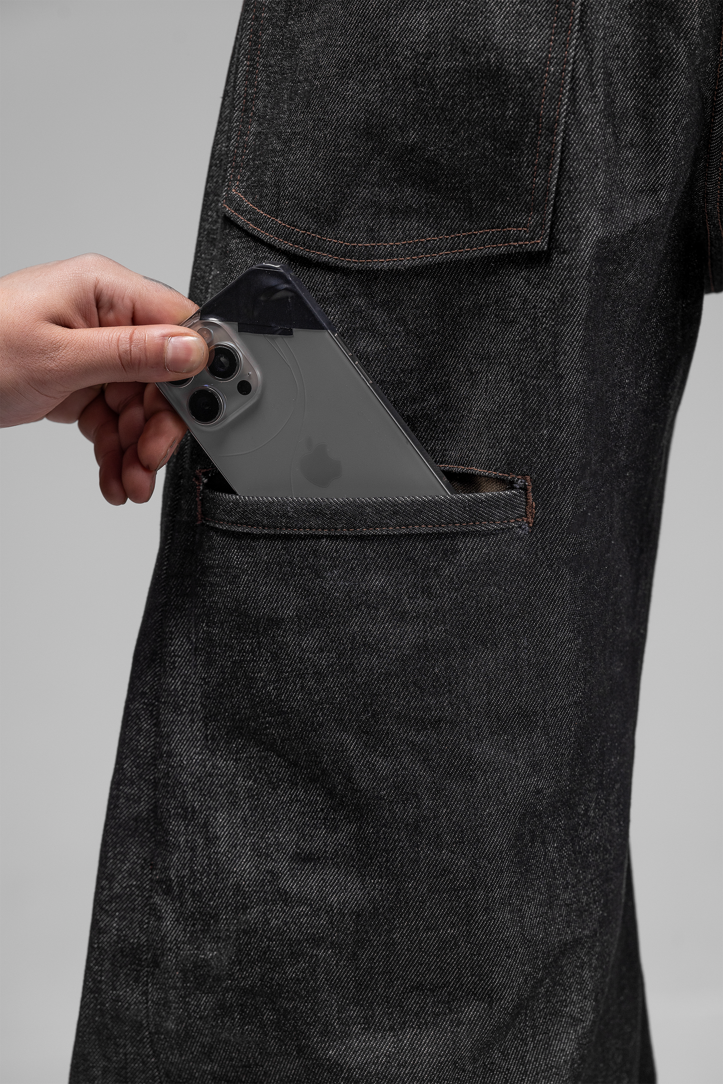 DOUBLE WIDES- SELVEDGE BLACK