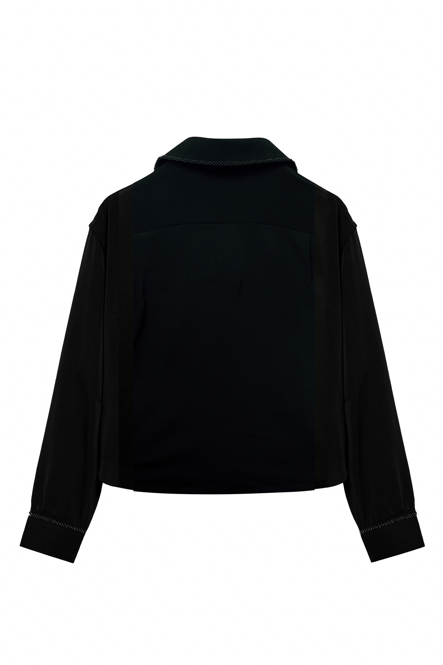 LASSO LONG SLEEVE - ALL BLACK [UNEMBELLISHED]