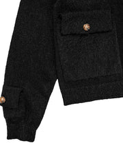 Mohair Cardigan BLACK