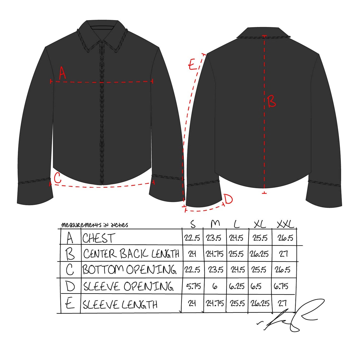 LASSO LONG SLEEVE - ALL BLACK [UNEMBELLISHED]