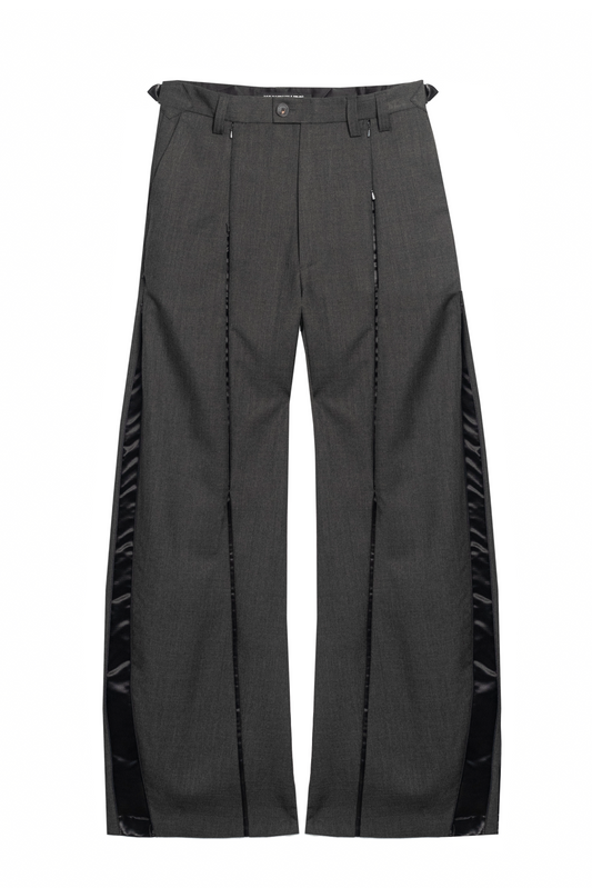 Zipper Pants- Soot