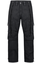 Zipper Pants-Black