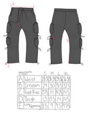 NYLON FUCKIN PANTS 3.0-CHARCOAL
