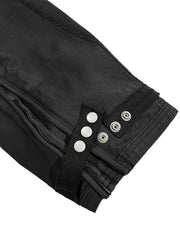 Zipper Pants-Black