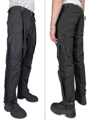 Zipper Pants-Black